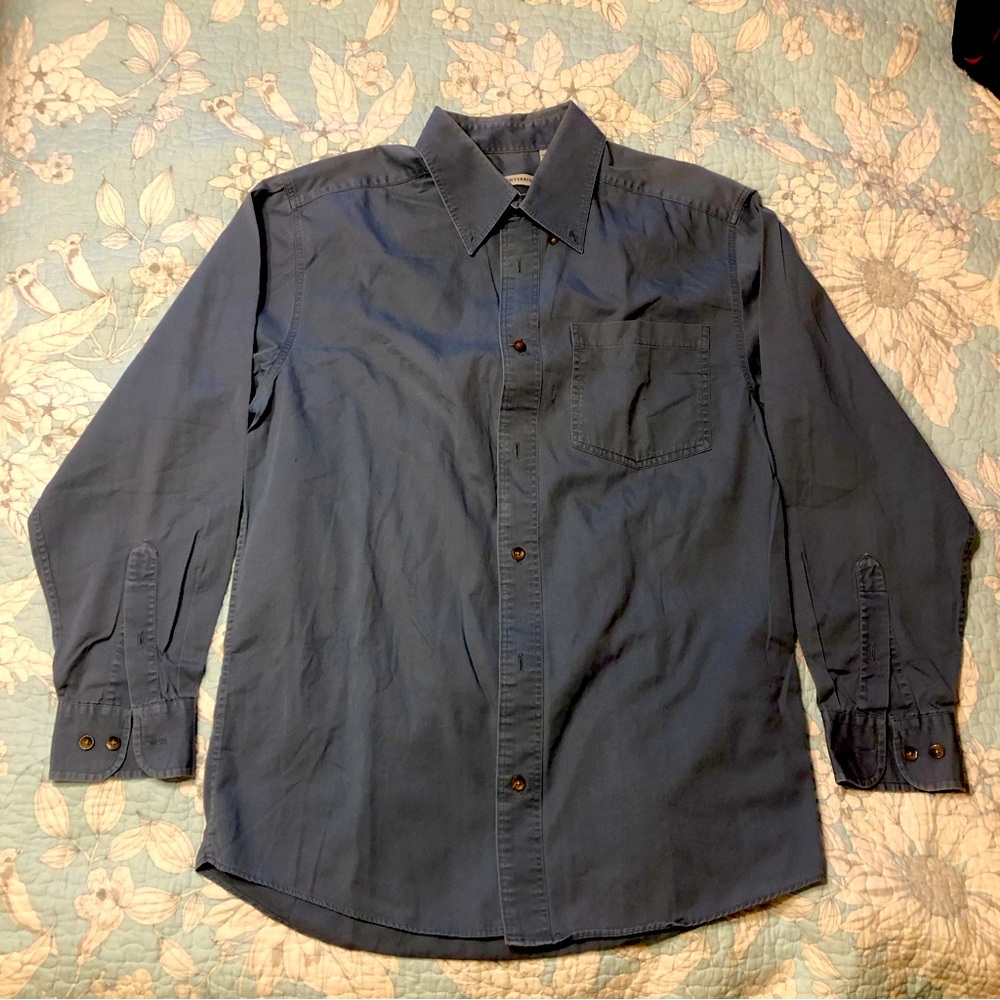 Small Teal Button-Down Shirt by Knightsbridge